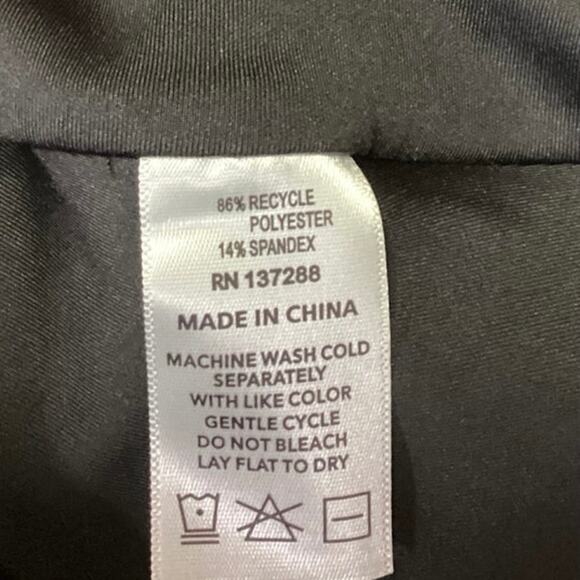 Year of Ours Black Sleeveless Square Neck Athletic Tennis Mini A Line Dress Sz L - Picture 8 of 9